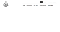 Desktop Screenshot of beerinstitute.org